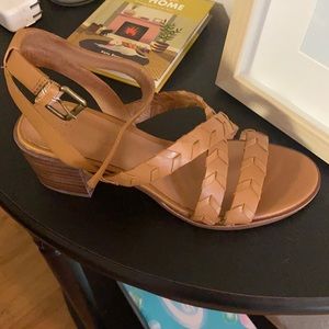 New in box Madewell brown leather sandals